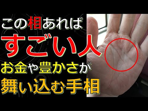 すごいポテンシャルのある人の手相！様々な幸運や豊かさに恵まれる相５選