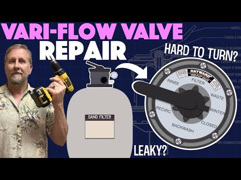 How to REPAIR and Service your HAYWARD Vari-Flow Valve!