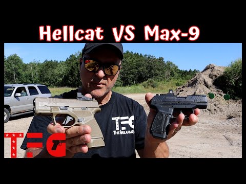 Springfield Hellcat VS Ruger Max-9 - TheFirearmGuy