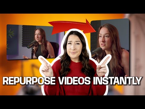 Repurpose Videos | Turn Long Form Into Short Form