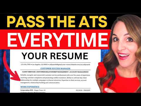 How To Transform Your Resume in 6 Minutes | PROVEN ATS RESUME FORMATTING HACKS