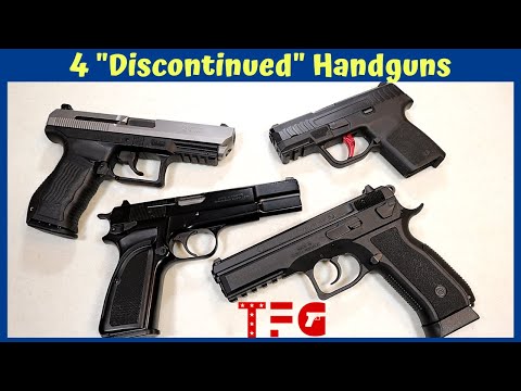 4 "Discontinued" Handguns (That Bum Me Out)  - TheFirearmGuy