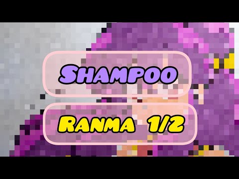 Dibujé a Shampoo de Ranma1/2