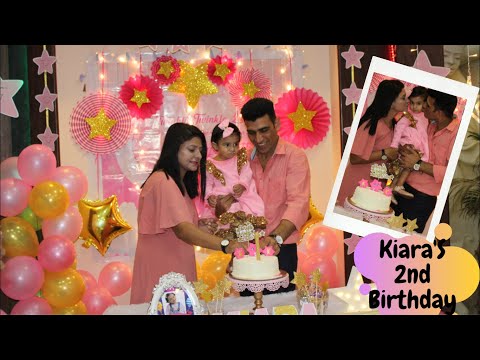 kiara's second birthday | birthday party ideas for girl | birthday themes for girls|birthday decor |