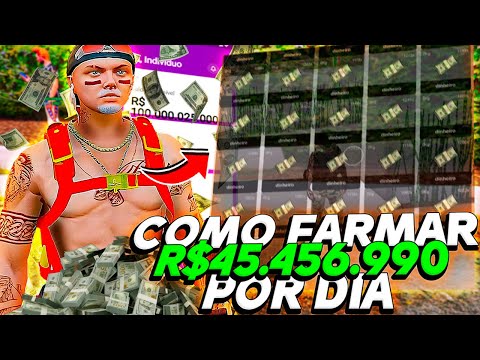 ESSE SERVIDOR RENDEU 45.199.32 MILHÕES DE LOOT VIP NO GTA RP