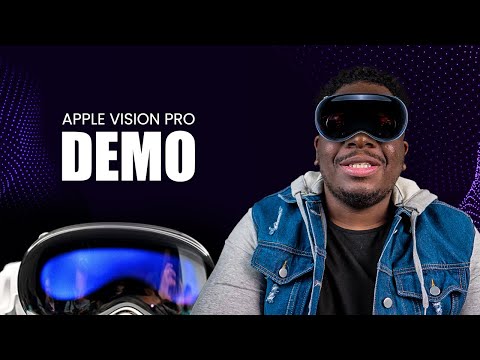 Apple Vision Pro Demo