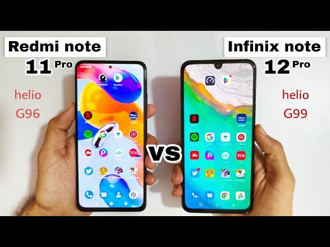 Redmi note 11 pro vs Infinix note 12 pro Speed Test | Which is Best? comparison