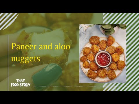 Nuggets recipe | Paneer and Aloo nuggets | Easy evening snack | 5 mins  snack recipe