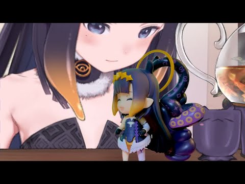 Nendoroid Ina barged in and took over the stream 【Hololive / Ninomae Ina'nis】