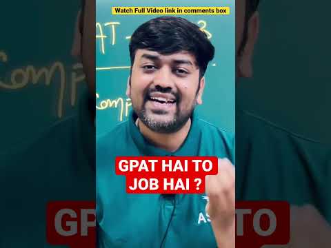 Gpat exam || GPAT-2023 gpat hai to job hai??