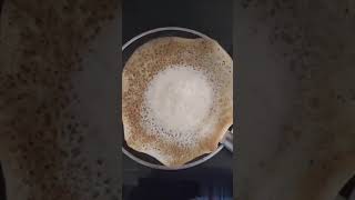 Appam with sweetened coconut milk