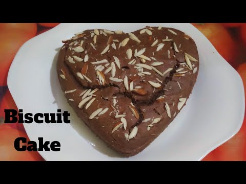 બાળકો ની મનપસંદ બીસ્કીટ કેક/Parle G Biscuit Cake Recipe/Biscuit Cake Recipe