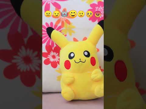 皮卡丘和小智参加表情符号挑战！#shorts #pokemon #pikachu #ash #emoji #challenge #rec