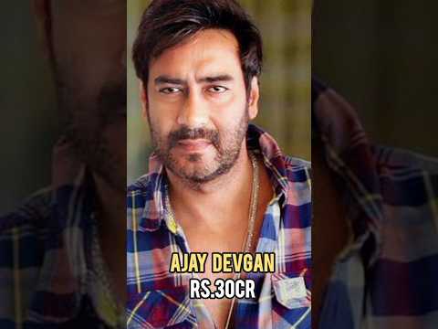 Maidaan Movie Starcast Salary #shorts #ajaydevgan #maidaan #bollywood