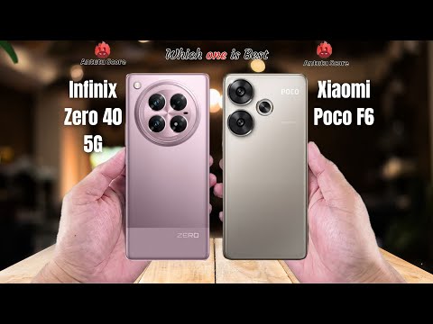 Infinix Zero 40 5G vs Poco F6  Full comparison ⚡Which one is Best