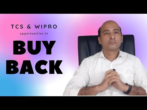 Buy Back Explained | Opportunities in BUY BACK- TCS & WIPRO | Latest Update