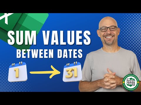 Excel How To Sum Values Between Dates