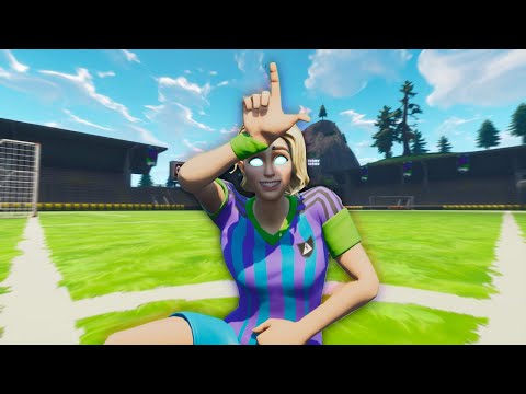 I Became A Toxic Soccer Skin in Fortnite...