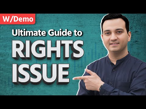 Rights Issue Complete Guide – What is Rights Issue, Rights Entitlement and How to Apply?