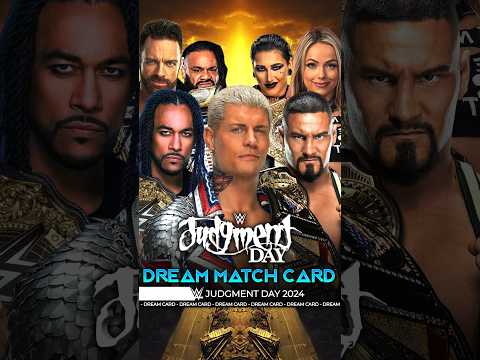 Judgment Day 2024 - Dream Match Card [v4] #JudgmentDay #Bevelock #WWE #Shorts