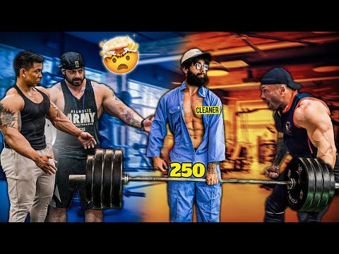 BODYBUILDER VS CLEANER 💪🔥 | Anatoly GYM PRANK #3