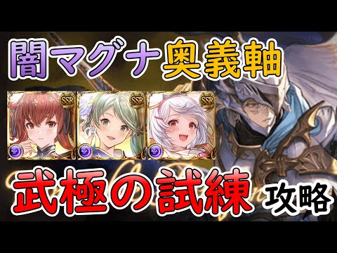 ［グラブル］武極の試練・闇マグナで攻略