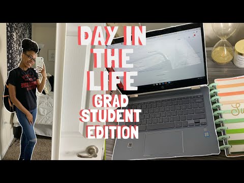 Productive Day In The Life | Grad School |  ( Chit Chat & Plan With Me)