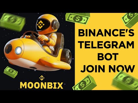 MoonBix Binance's Telegram bot - Start earning now