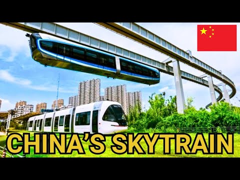 Riding China's Driverless Capsule Sky Train