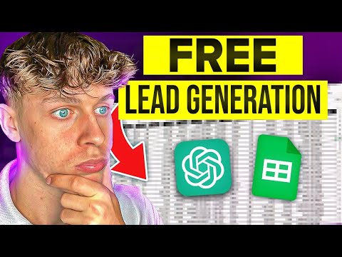 FREE Lead Generation Tutorial Using ChatGPT (FAST & EASY)