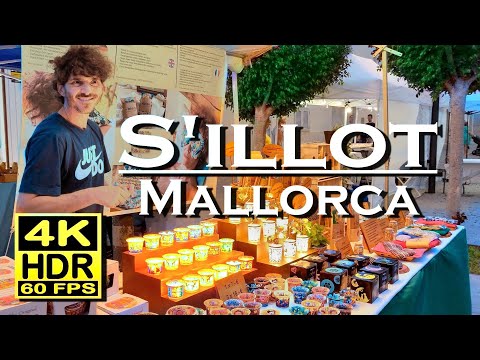 S'illot Mallorca , Spain 4K 60fps HDR (UHD) Dolby Atmos 💖 The best places 👀 Evening walking tour