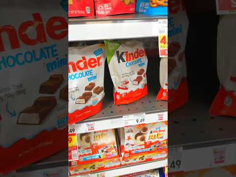 Oreo Cakesters | Kinder Chocolate mini | Annie's Bunny Grahams | Big Chewy Nerds #shortsvideo