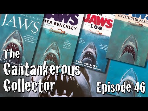 Episode 46: JAWS Movie Art color discussion / New JAWS Displate Metal Art Poster Review SHARK!!