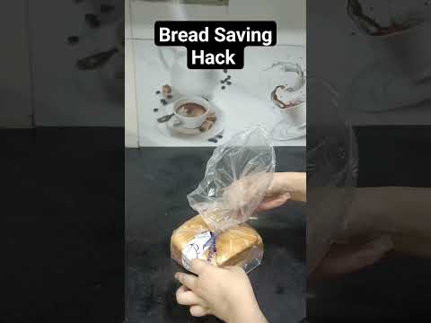 Bread Hack 🫶 #ytshorts #trending #shortsvideo #motivational #easy #hack #food #bread #saving #tips