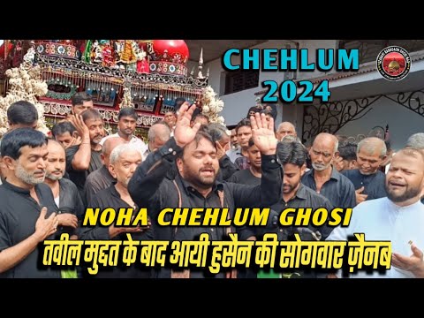 Noha | Chehlum Ghosi | Shafqat Taqi | juloos Tazia | तवील मुद्दत के बाद आयी हुसैन की सोगवार