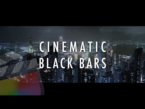 How to make black bars in Final Cut Pro - using the letterbox effect