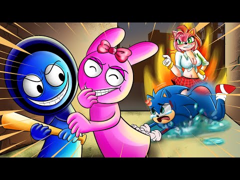 Incredibox Sprunki but SHIN SONIC TAPES & SHIN AMY TAPES! Incredibox Sprunki Animation