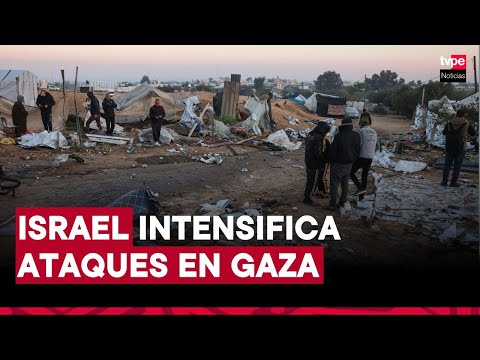 Bombardeos israelíes dejan más de 20 muertos en la Franja de Gaza