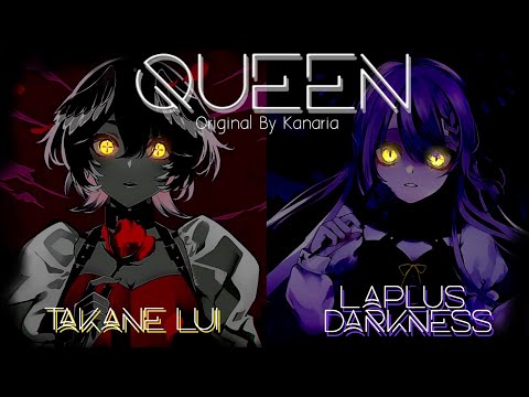 [Queen] Kanaria - Cover By Lui & Laplus HoloX Duets (Japanese/Romaji/English Sub)