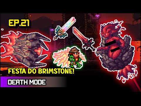 BOSS DA DESMONETIZAÇÃO E CLONE DA CALAMITAS! - Terraria Calamity Death Mode EP. 21