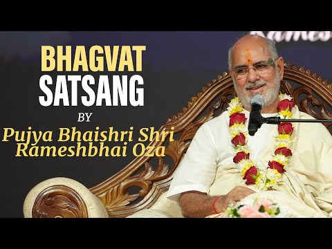 Divine Bhagavat Satsang by Pujya Bhaishri Rameshbhai Oza | Radha Krishna Temple of Dallas