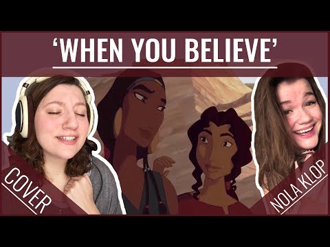 When You Believe - The Prince Of Egypt - Nola Klop & Esmee Kapaan Cover