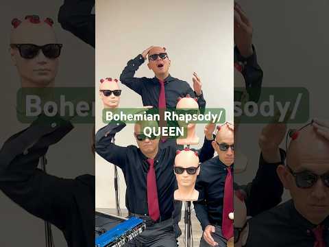 【Bohemian Rhapsody】I'm bald, this is the real life😎🙌 #queen #freddiemercury #brianmay