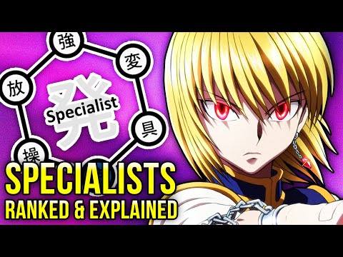 ALL Hunter x Hunter Specialists RANKED and EXPLAINED!