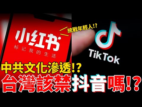 國家安全考量!?民進黨研議封禁中國抖音&小紅書!!!文化滲透是什麼!? feat.柴Sean你說