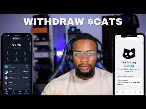 $CATS Airdrop Claim | How to withdraw cats token to Tonkeeper wallet