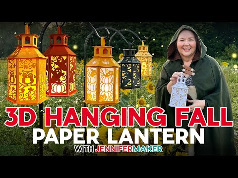 🕯️ Make Paper Lanterns To Hang! 🕯️Cute Spooky DIY Halloween Decor!