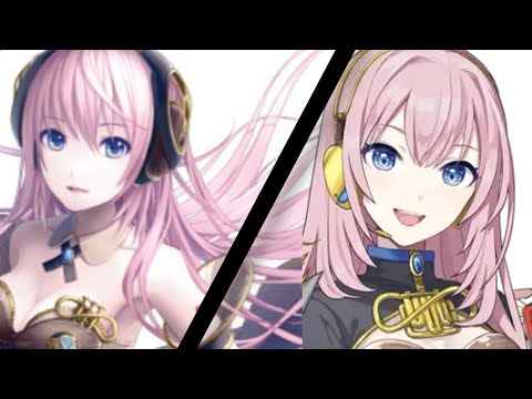 MEGURINE LUKA SP ORIGINAL VS MEGURINE LUKA V4X (COMPARISON)