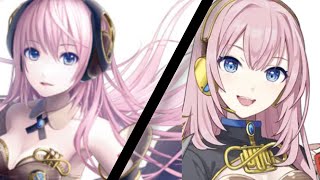 MEGURINE LUKA SP ORIGINAL VS MEGURINE LUKA V4X (COMPARISON)