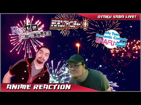 Otaku Saga Live! Week 12 Seasonal continuation of Digimon and Re:Zero!